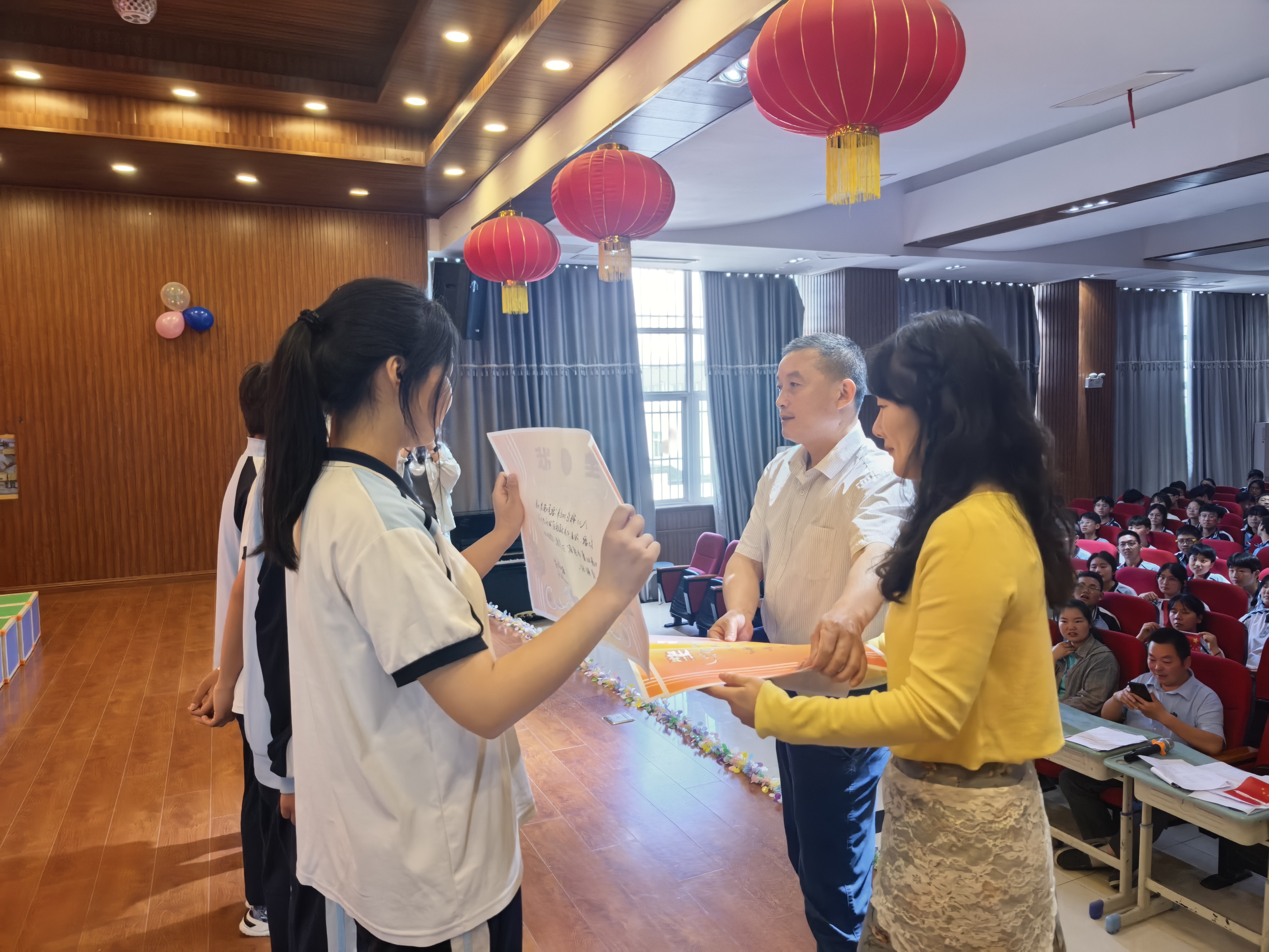 合唱比赛颁奖典礼